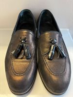 Navyboot  Blaue Leder Loafer Schuhe, Grösse 38
