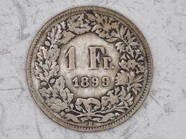 1 FR 1899 Seltene Jahre