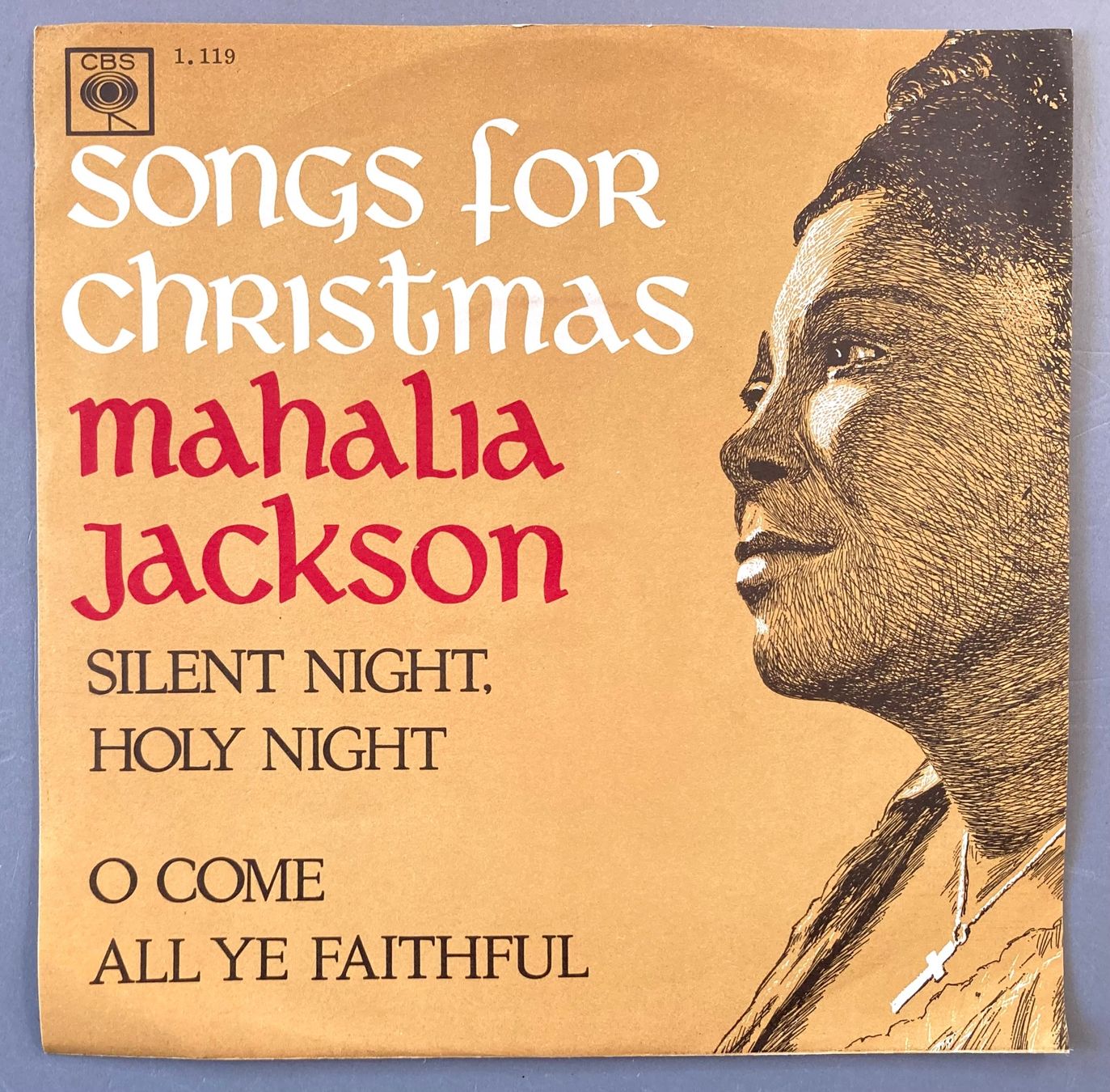 Schallplatten: MAHALIA JACKSON - SILENT NIGHT, HOLY NIGHT – Gebraucht aus Poliez-Pittet von Newtown-Records