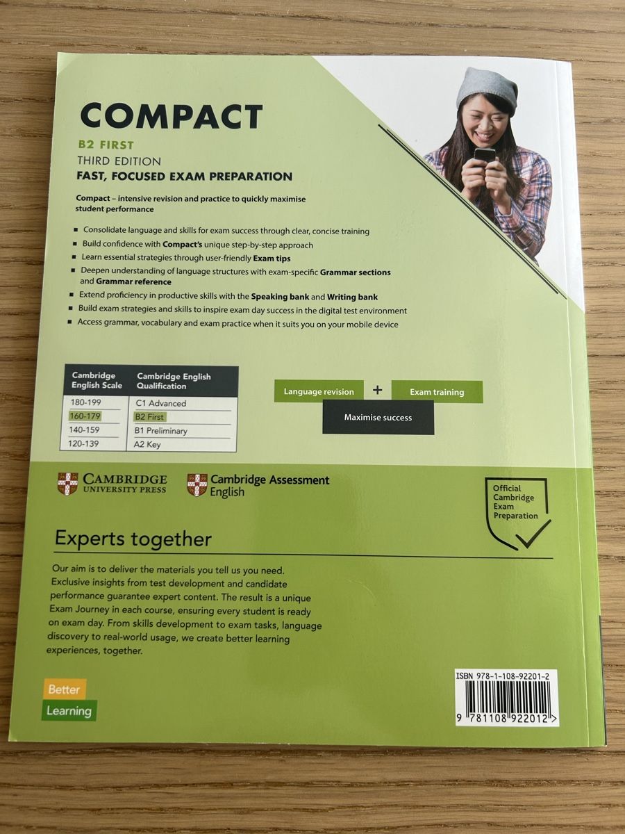 Libri: Cambridge B2 First Workbook – Nuovo (secondo la descrizione) da Winterthur venduto da mon_hk2h 1