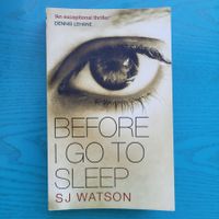 SJ Watson- Before i go to sleep