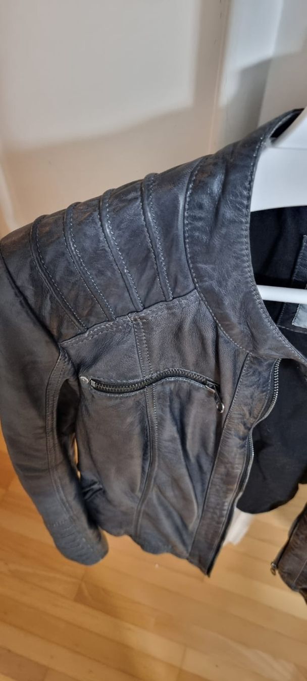 Jacken: Blue Monkey Lederjacke, Top Zustand! – Gebraucht aus Langrickenbach von Eve088 3