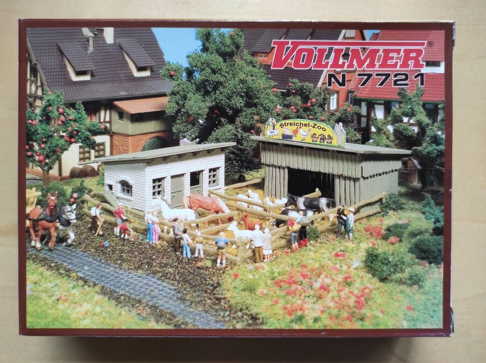 Vollmer Bausatz 43636 – McCafe Spur HO/OO Für Modellbahn, Restaurant, Made In Germany