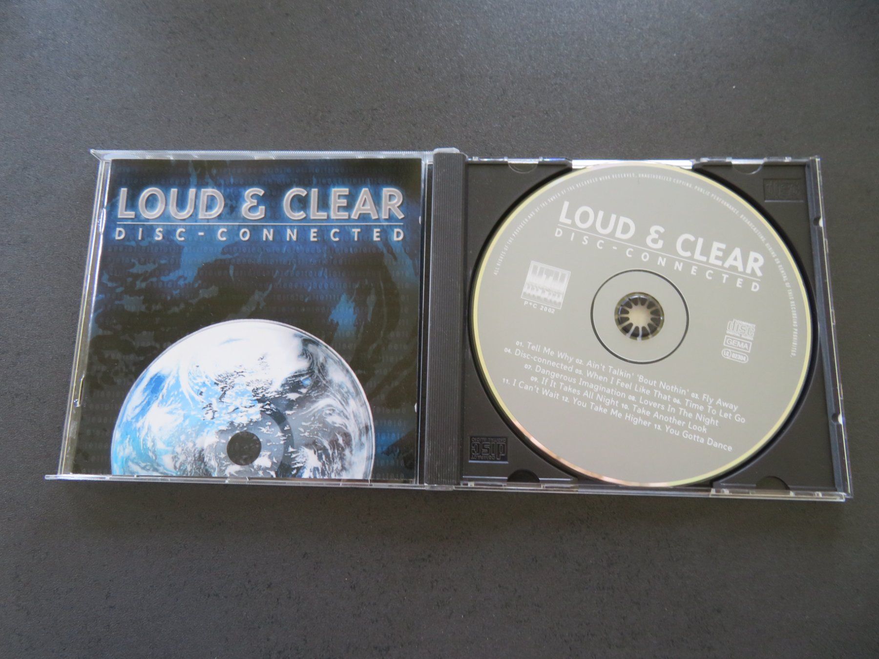 CD: LOUD & CLEAR Disc-Connected 2002 HARD ROCK AOR CD – Usato da Niederbipp venduto da Onyx32