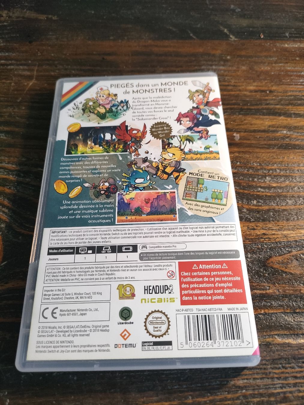 Nintendo Spiele: Wonder Boy The dragon's Trap sur Switch – Gebraucht aus La Chaux-de-Fonds von nwa_w9zt 1