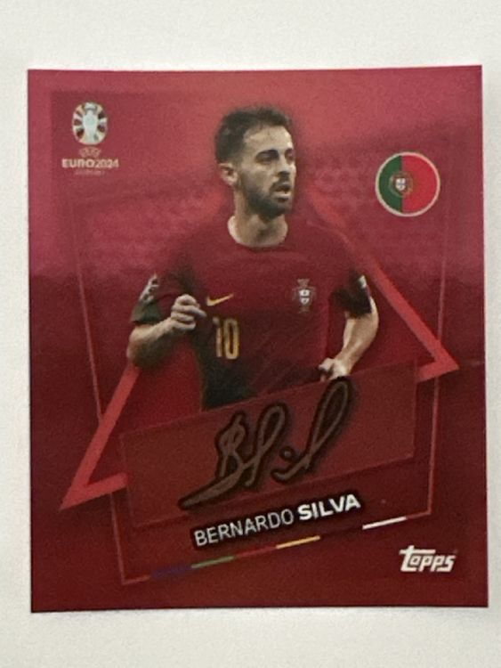 Topps Euro 2024 Sticker POR SP - Bernardo SILVA PORTUGAL (Gebraucht) in Lengwil für CHF 4 – mit