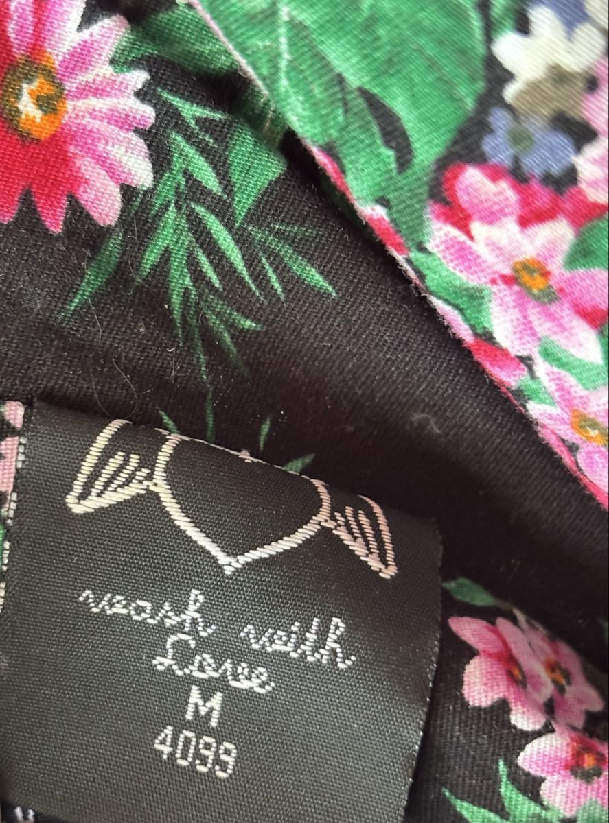 Vestiti: Robe Hell Bunny Vixen à fleurs, taille M – Usato da Dotzigen venduto da SecondHandGems 8