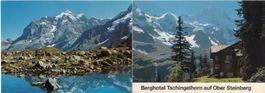Stechelberg Tschingelhorn ca. 1970, Doppelkarte
