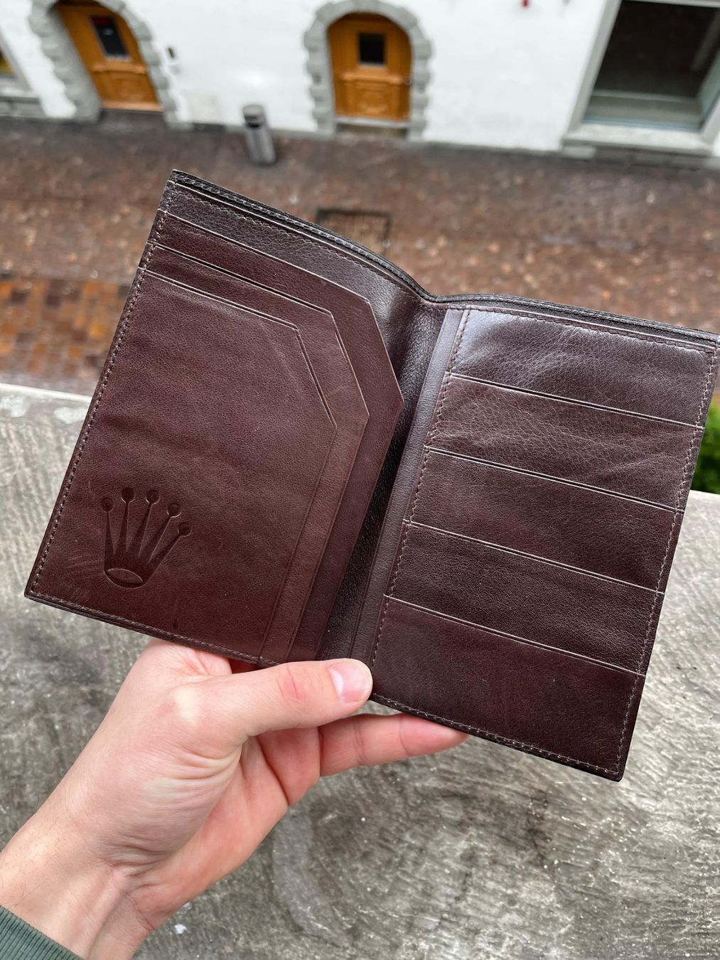 Portafogli: Rolex Wallet / Portemonnaie / Passportholder – Usato da Schaffhausen venduto da immervali