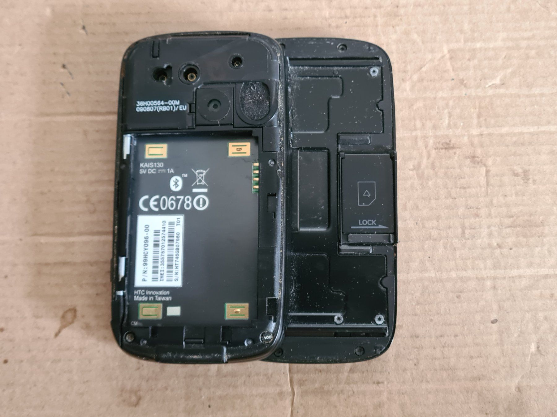 HTC Telefoni cellulari / Smartphones: Windows Pocket PC Smartphone Screen defekt: HTC Kaiser – Difettoso da Winterthur venduto da Opusco 2