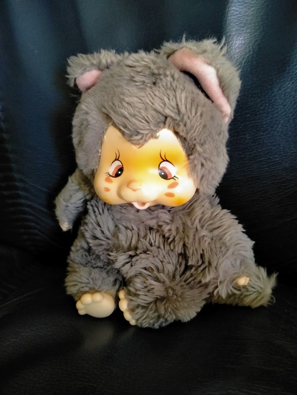 Puppen: Vintage HEUNEC Monchhichi  ca.17cm Plüschtier – Gebraucht aus Küssnacht am Rigi von perlboote 2