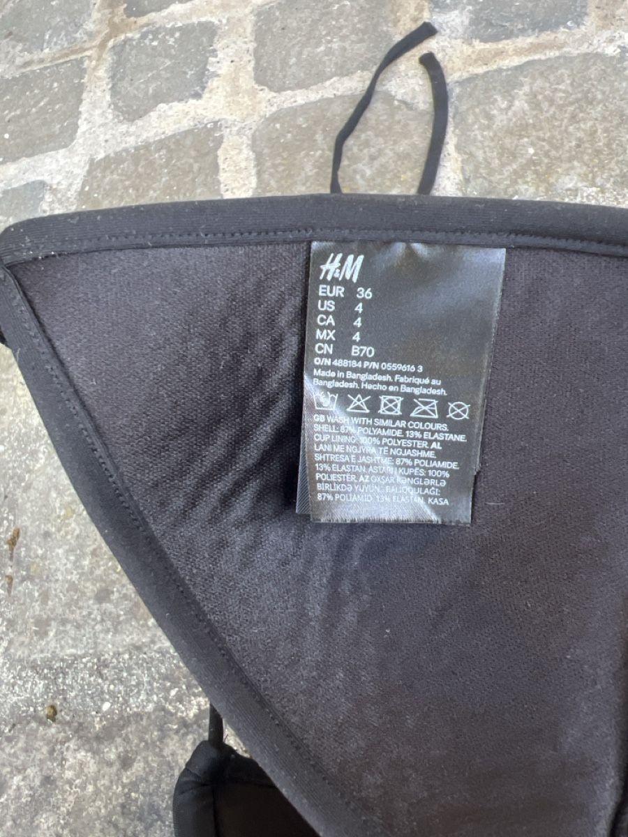 H&M Costumi da bagno & Bikini: H&M Bikini schwarz Grösse 36 – Usato da Lutry venduto da giu_s72x 1