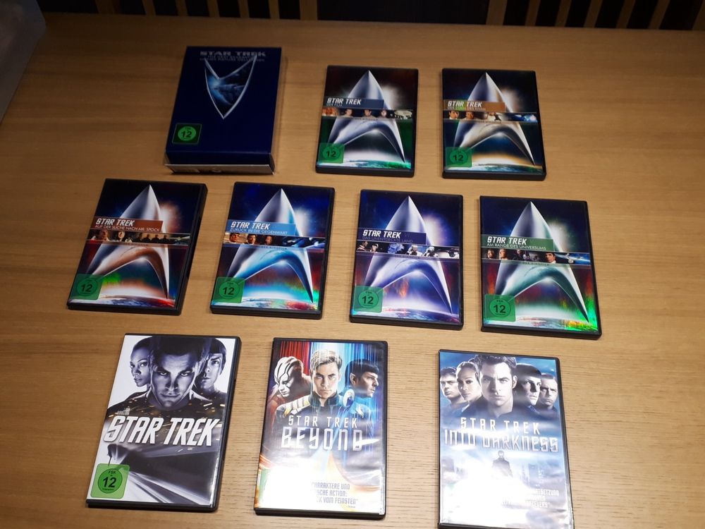 Dvd star trek filme alle filme komplett 1979 2016 gebraucht in