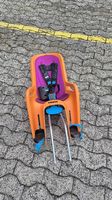 Thule Kinderfahrradsitz mit Rahmenhalterung und Schlüssel