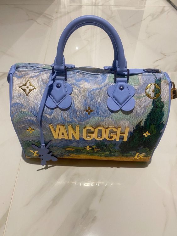 Louis Vuitton Handtasche Van Gogh speedy 30 limitiert