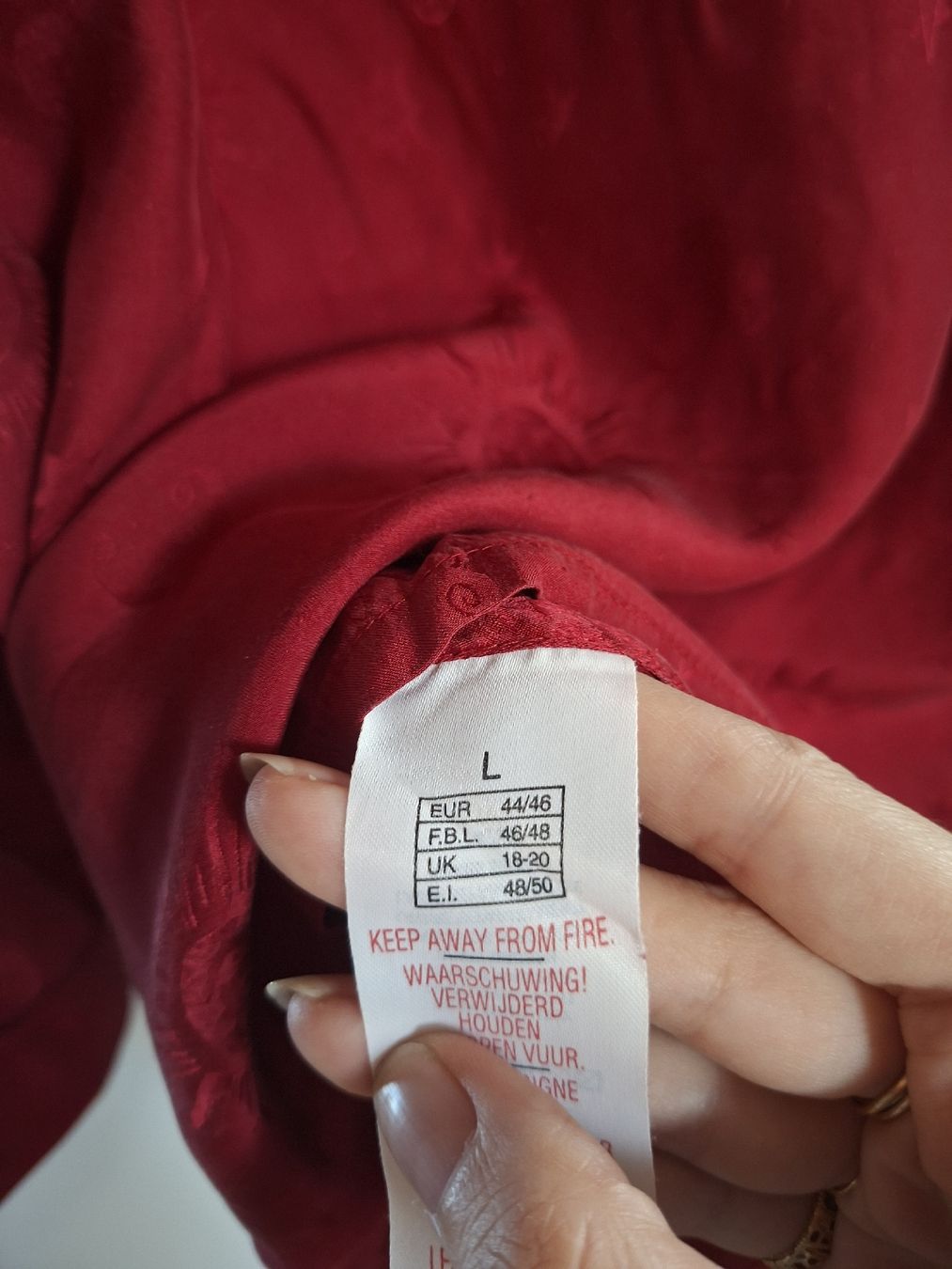 Negligees & Pigiami: Ensemble pyjama 100% soie - T. L – Usato da Lausanne venduto da Super-cerise 6