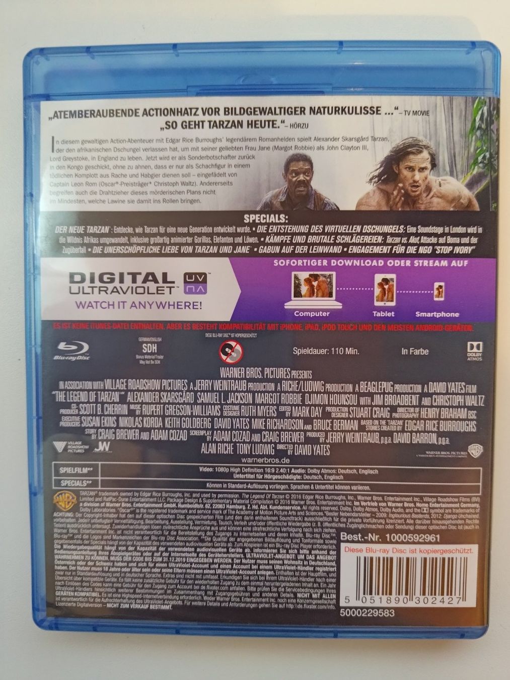Alle DVDs: Legend of Tarzan – Gebraucht aus Liestal von Kratzilla 2