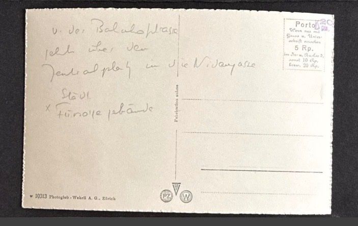 Ansichtskarten: Carte postale tram, tramway, Biel-Bienne – Gebraucht aus Fleurier von jea_j77g 1