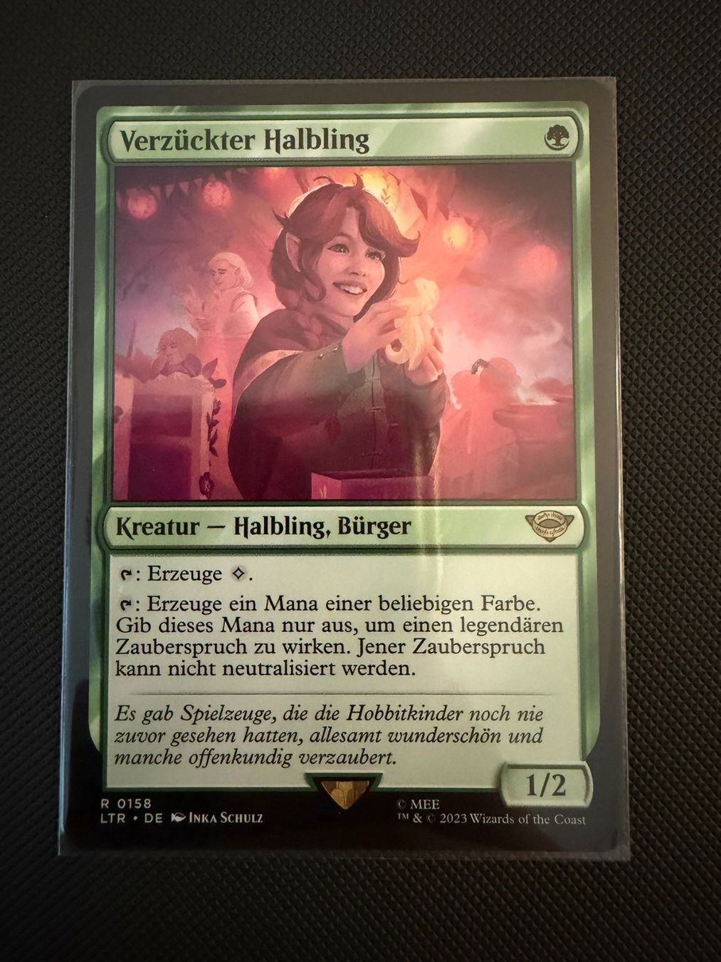 Magic The Gathering Carte collezionabili: Verzückter Halbling – Usato da Ulisbach venduto da joelsj
