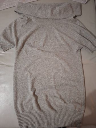 Della Ciana Bluse Tunika Damen Kaschmir Seide Top 46 L NEU