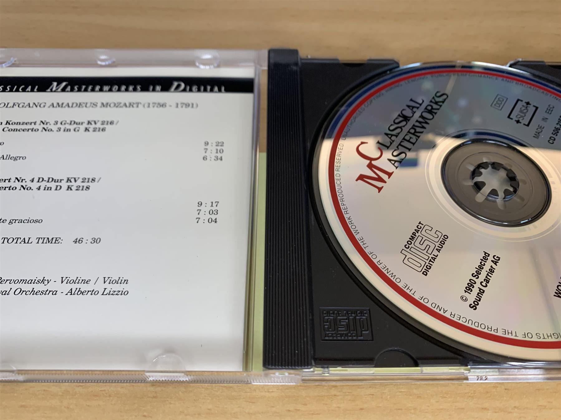 CD: Mozart - Violinkonzerte - No. 3 KV 216 – Usato da Rikon im Tösstal venduto da Alpenmutz 2