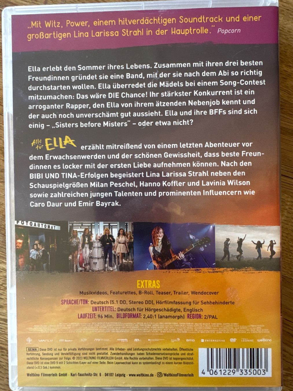 Tutti i DVDs: DVD: Alle für Ella – Usato da Oetwil am See venduto da ibex_24 1