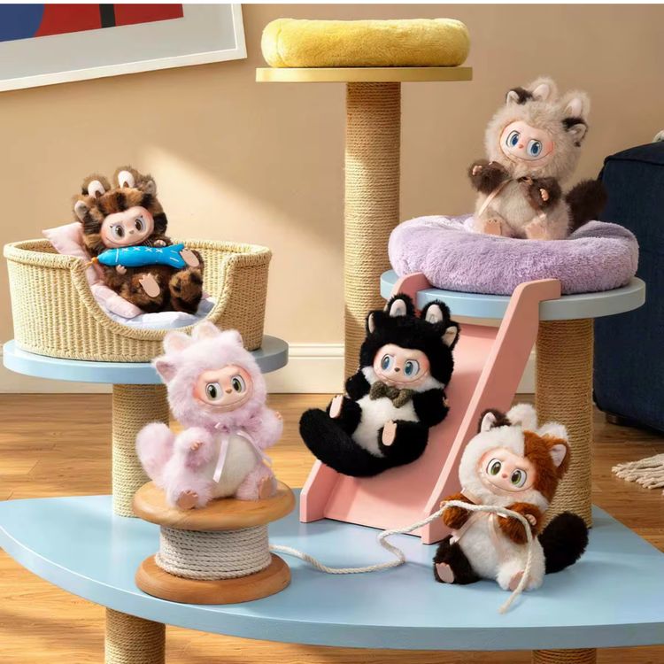 POP MART The Monsters Labubu Cat Mode On SIAMESE KITTY (Neu und ...