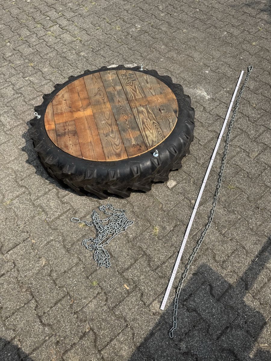 Tavoli: Tisch aus Traktorreifen D=1m – Usato da Fislisbach venduto da dersportliche 2
