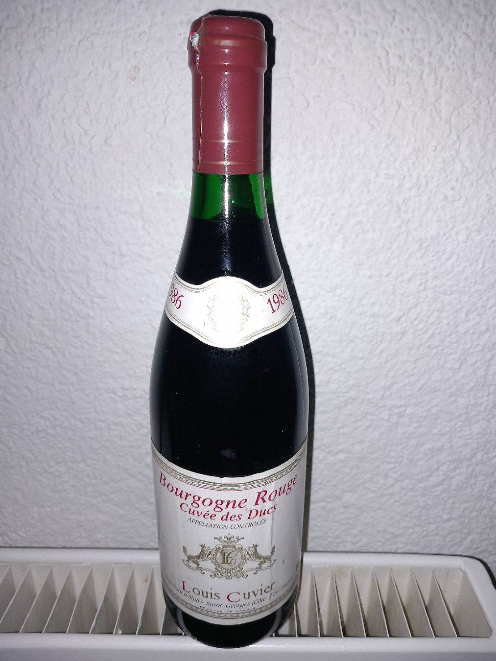 Vino: Wein 1986 Louis Cuvier – Nuovo e nell'imballaggio originale da neuhausen am rheinfall venduto da Tadeuss 1
