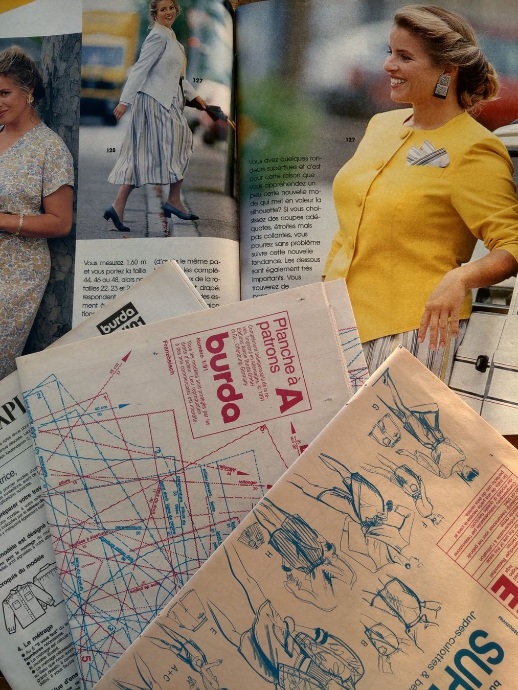 Schnittmuster: Burda costumes carnaval 1/91 (23) – Gebraucht aus Lausanne von tal_01 9