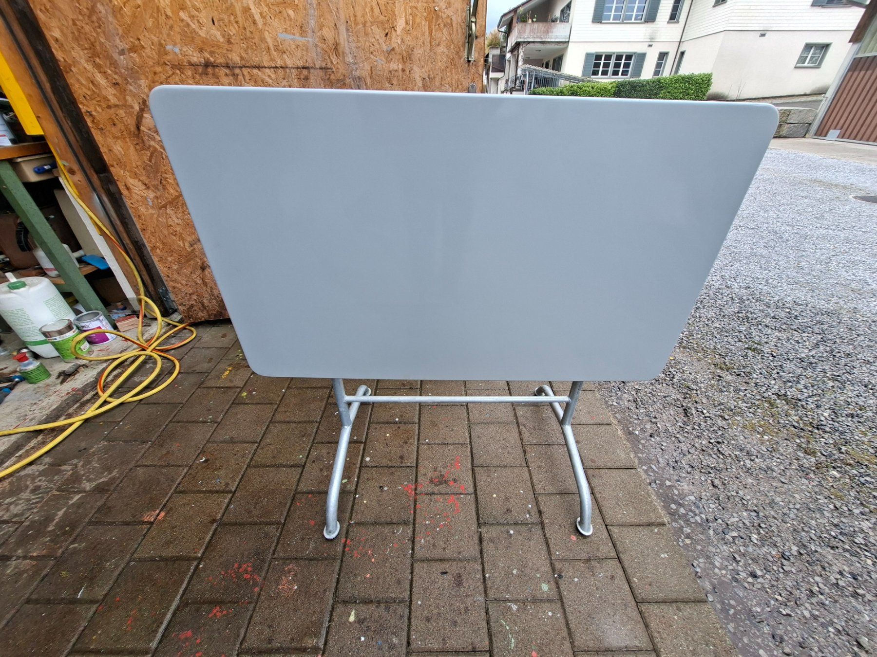 Tavoli: Klapptisch, Gartentisch, , Grau, 120cm X 75cm – Usato da Buch am Irchel venduto da alinea11 1