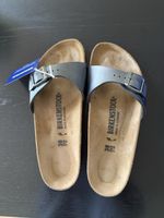 Birkenstock Madrid BS metallic black EU 38 neuwertig