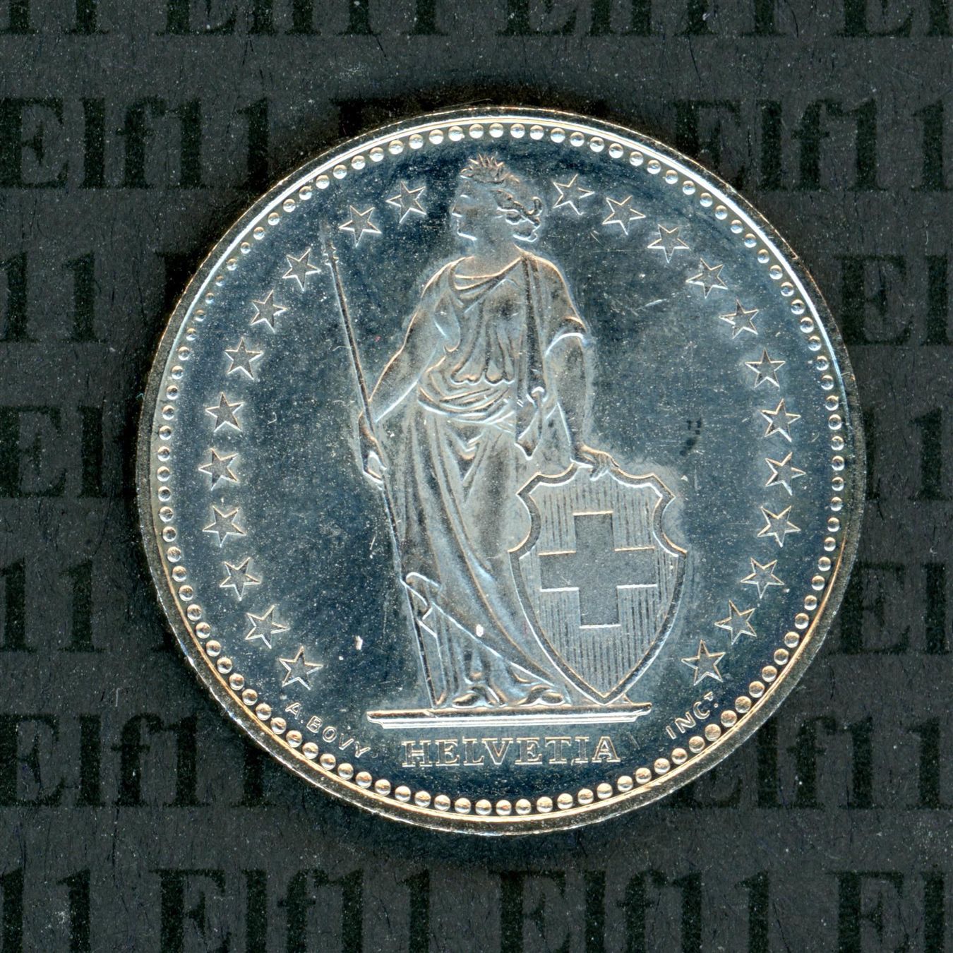 Tutti le monete: CHF___1.00 1999 -stgl 1 Franken – Usato da Widnau venduto da Elf11 1