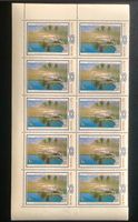 Briefmarken aus Sowjetunion Bogen 1983 Weißrussische Gemälde