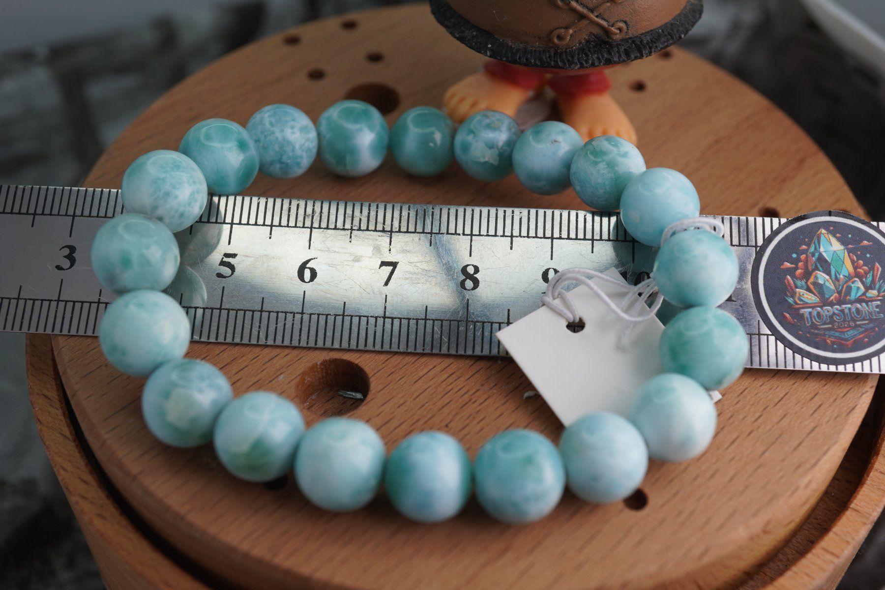 Minéraux & Lithothérapie: Larimar    Top   Armband Kugel 10mm Topstone – Neuf avec emballage d'origine à Eschenbach SG par topstone 3