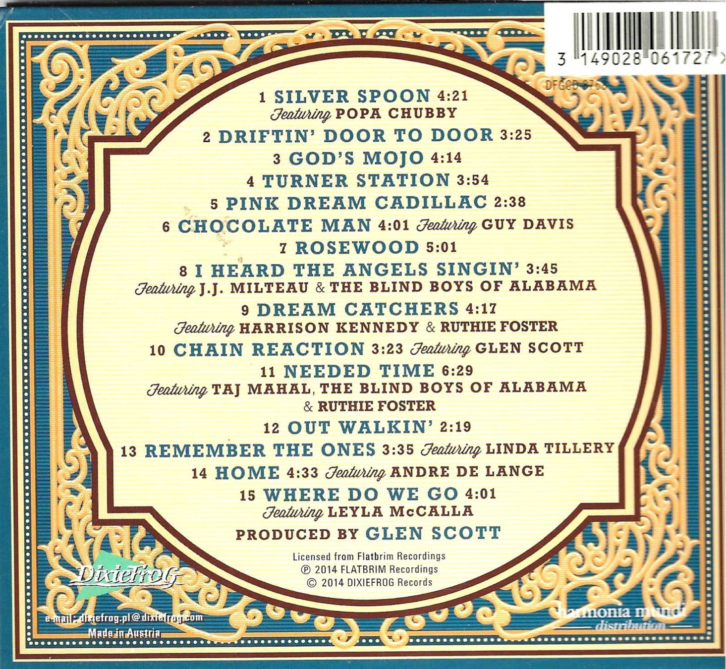 CD: Eric Bibb CD Digipack - Blues People – Usato da Savagnier venduto da Ne2065 1
