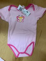 Kurzarm Body Baby Mädchen Gr. 80-86 Sommer Schmetterling 🦋