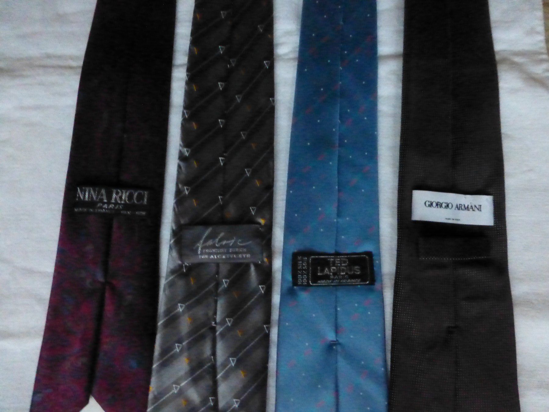 Cravatte: Krawatten  - Fabric -Armani -Ted Lapidus... – Usato da Würenlingen venduto da drago56 4