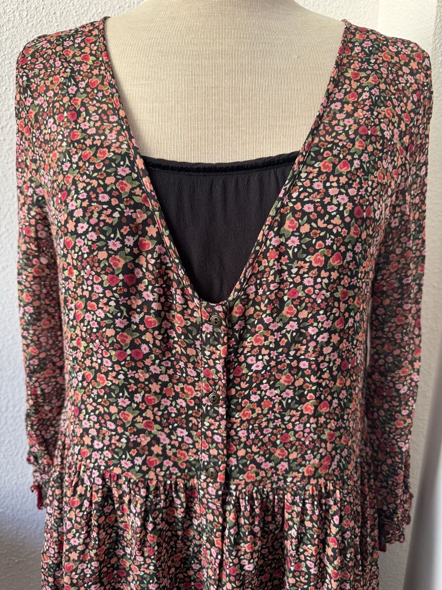 Nile Kleider: Robe NILE, taille S, fleurie Liberty, viscose – Neu (gemäss Beschreibung) aus Morges von sandy069 1