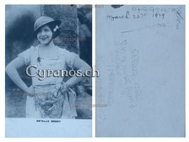 Estelle Brody (1900-1995) Schauspielerin - Autogramm