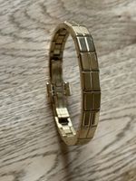 Armkette goldenfarbig Steel
