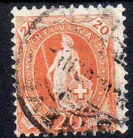 STEHENDE HELVETIA 20 RP 86C ERHALT SIEHE SCAN - H65
