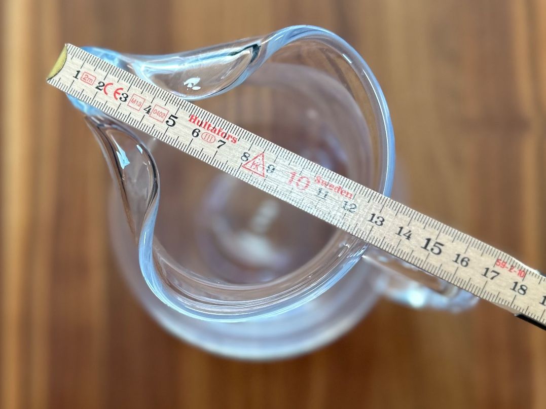 Caraffe: Wasserkrug - Glas – Usato da Märstetten venduto da fab_wf2v 3