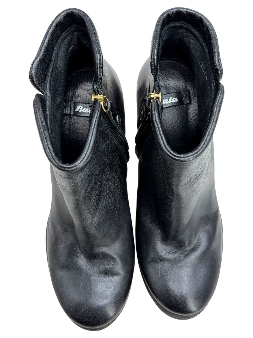 Damenschuhe: Bottines Bata cuir noir. Pointure 39 – Gebraucht aus Cossonay-Ville von PatineDuTemps 2