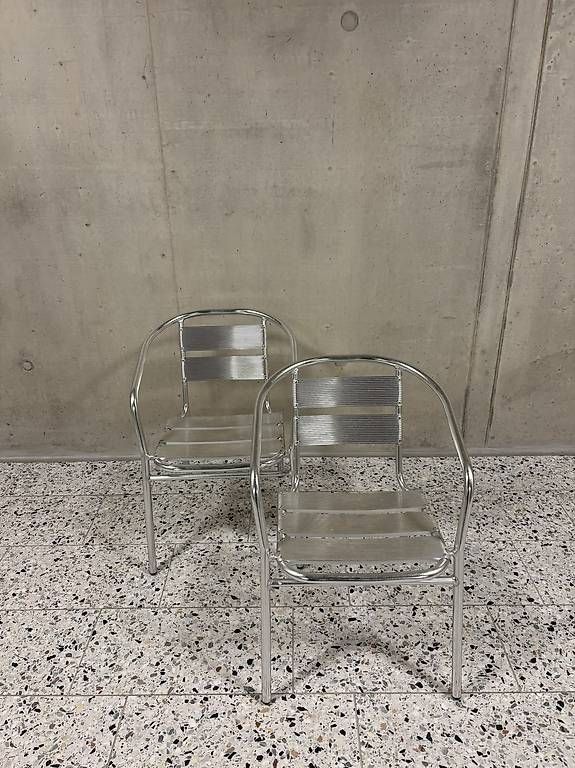 Sedie: 2 Metall Stühle – Usato da Winterthur venduto da Sunny77