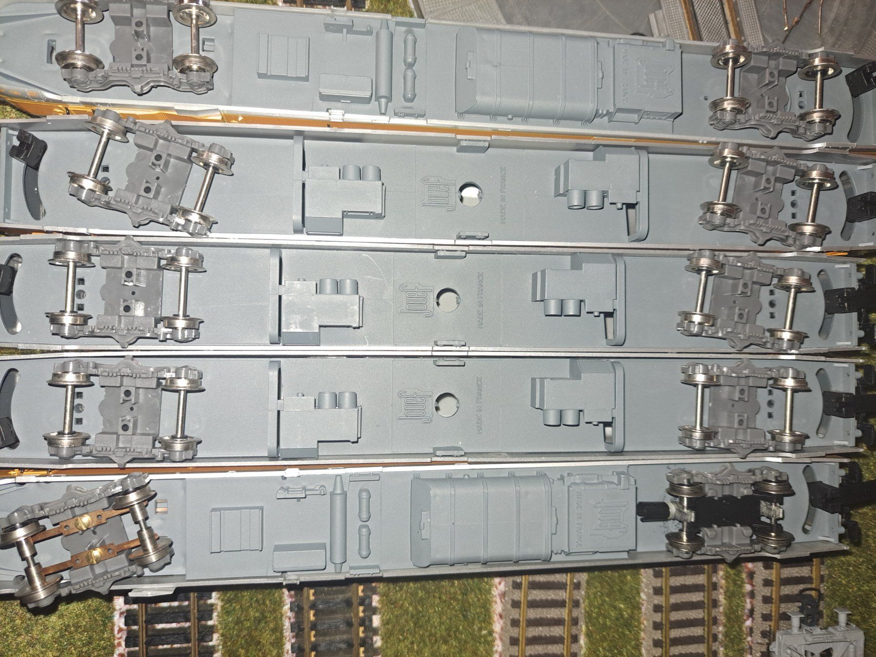 Jouef Modellini di ferrovie: TURBOTRAIN VON Jouef – Nuovo (secondo la descrizione) da Schwanden GL venduto da roerich20 5