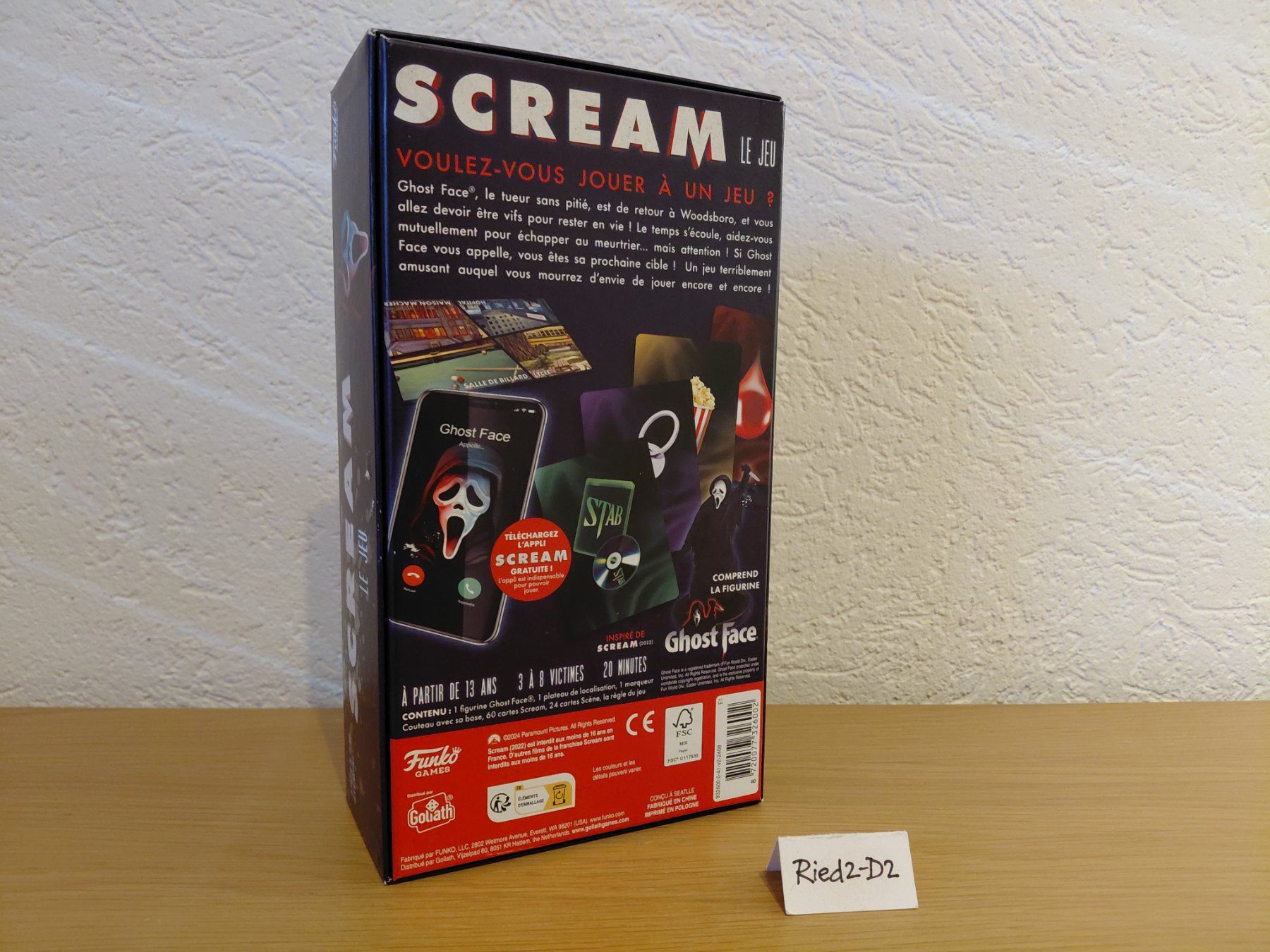 Jeux: Jeu Scream. Comme neuf – D'occasion à La Chaux-de-Fonds par Ried2-D2 1
