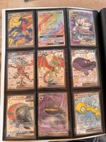 Pokemon Sammlung mit Ordner