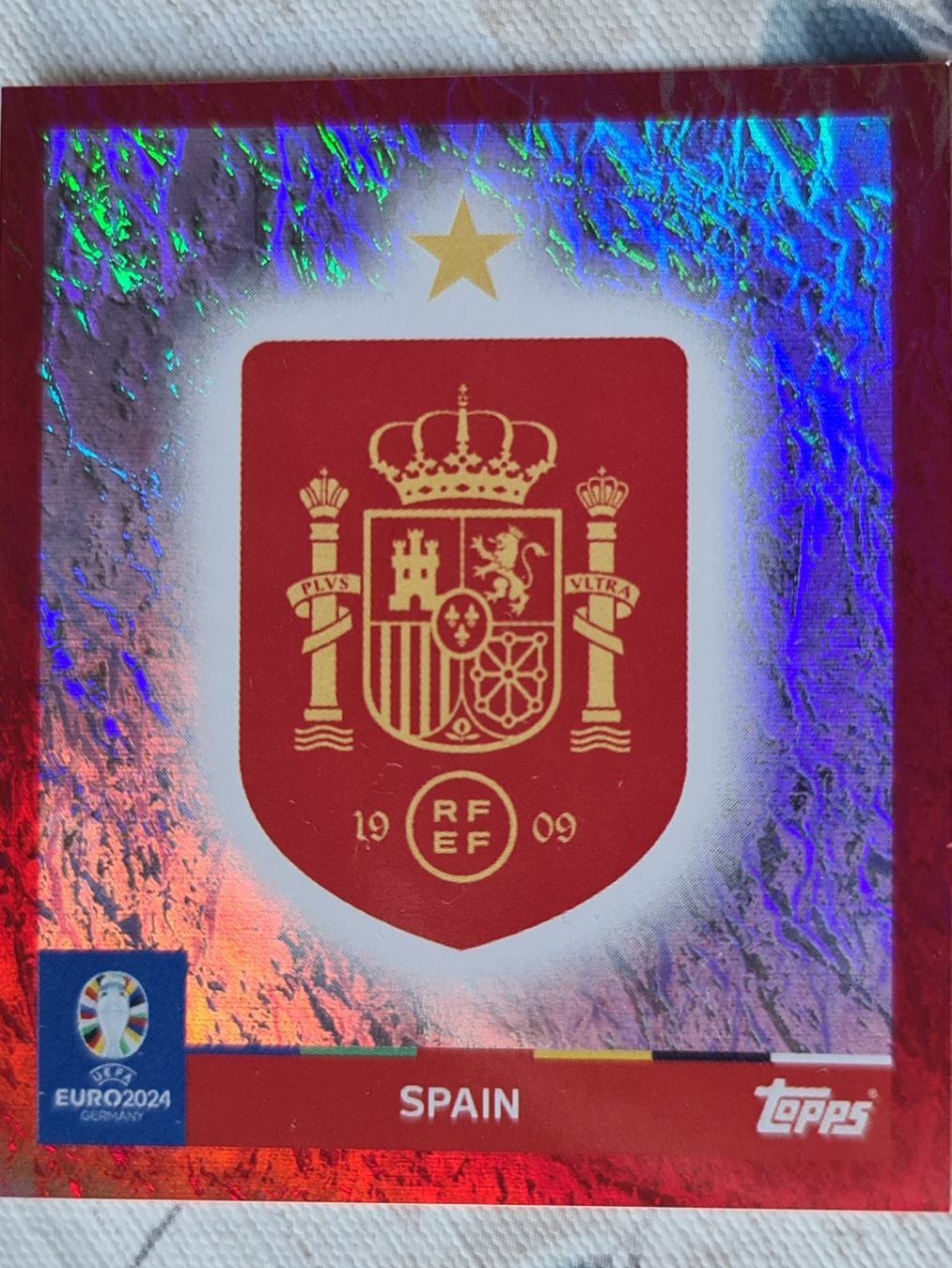 Topps Cartes à collectionner: Topps EURO2024 ESP 1 – Neuf avec emballage d'origine à Dintikon par Prime-shop