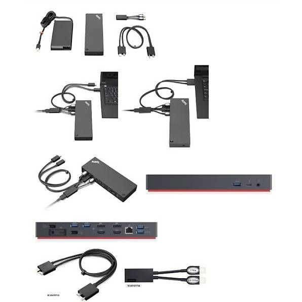 Lenovo Dockingstation: Lenovo ThinkPad Thunderbolt 3 Workstation Dock Gen 2 40AN – Gebraucht aus Gränichen von Top-Hardware 4